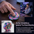 Stress Relief metal Fidget Spinner para Adults, EDC Fidget Spinner con Open Armor Design & Smooth Spin. Cool Fidget Toy para Teens & Adults(Dazzling Colors)