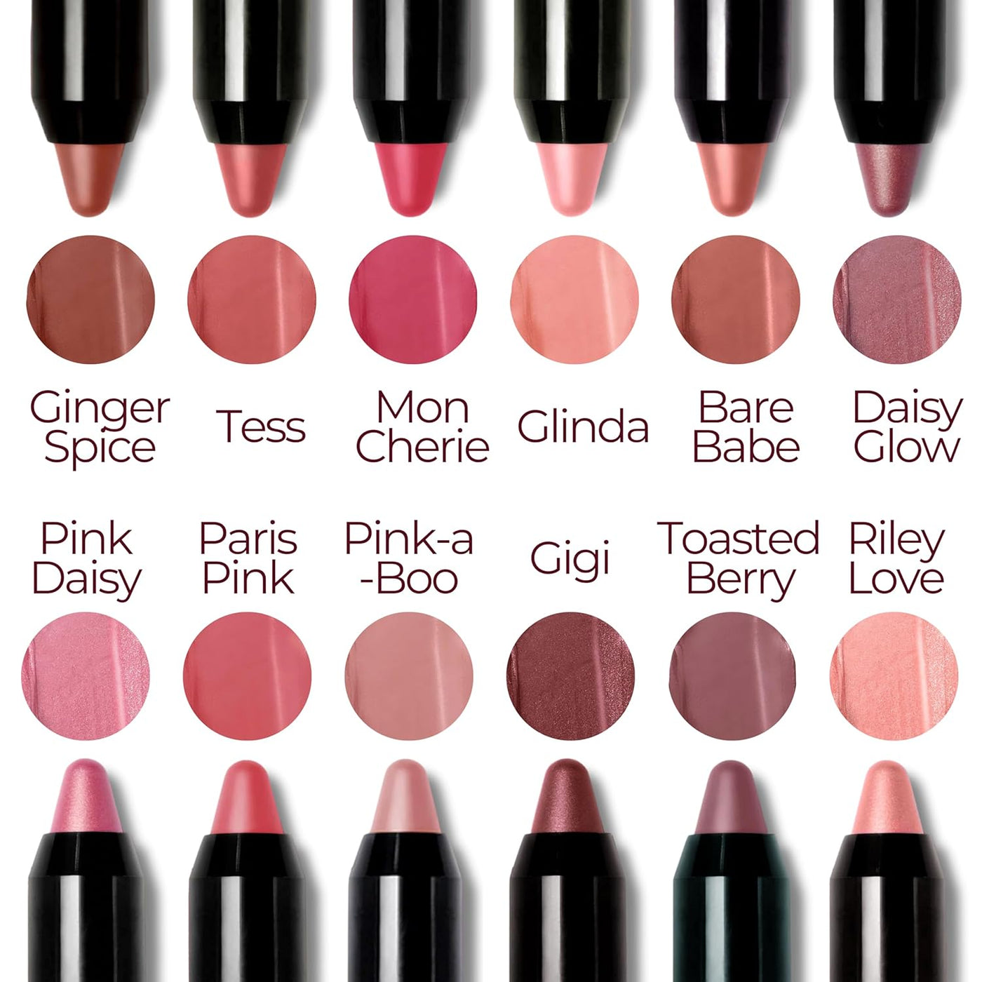 Mommy Makeup Triple Sticks Lápiz labial, rubor en crema y tratamien...