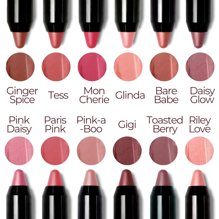 Mommy Makeup Triple Sticks Lápiz labial, rubor en crema y tratamien...