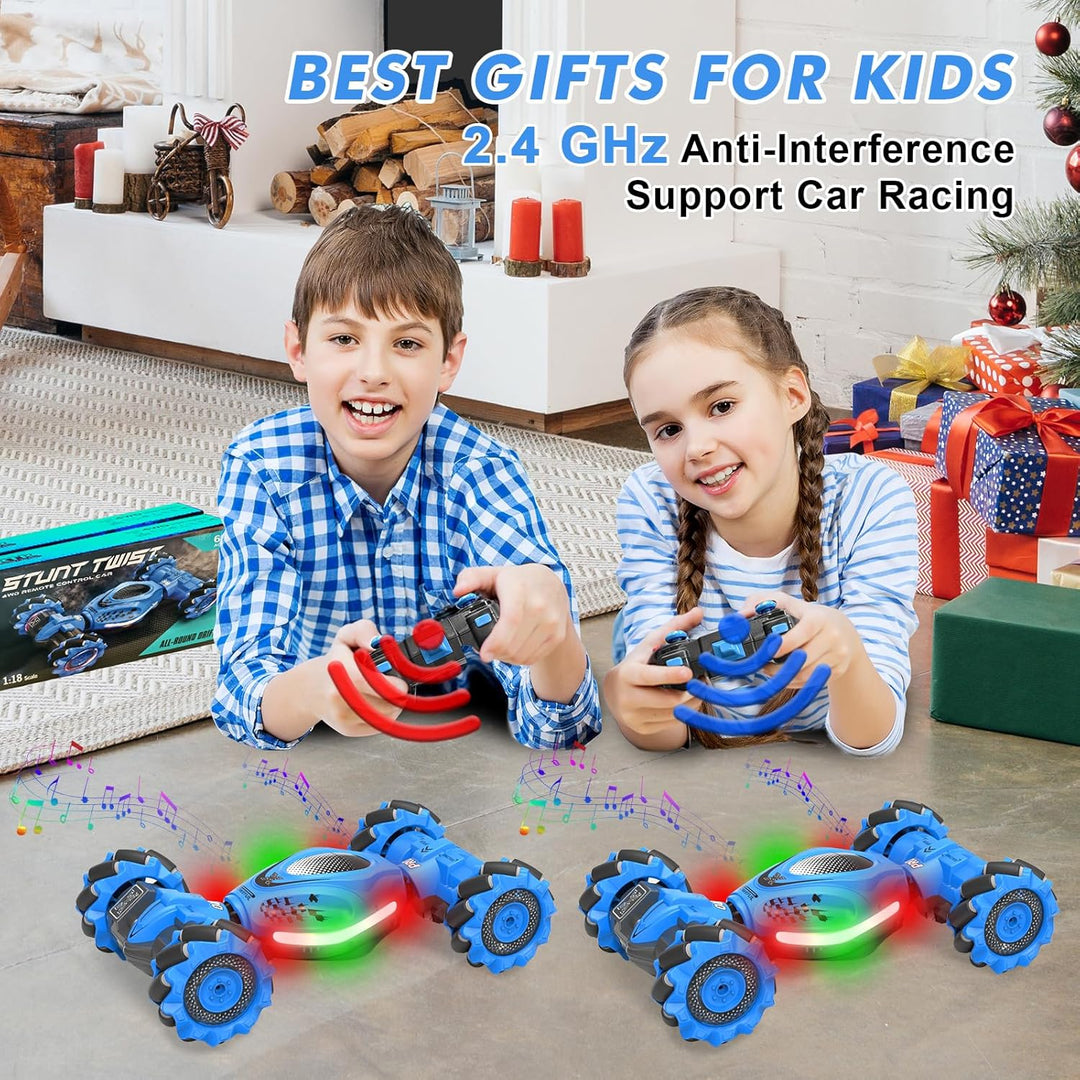 Fosgoit Auto RC con detección de gestos de acrobacias, juguetes par...