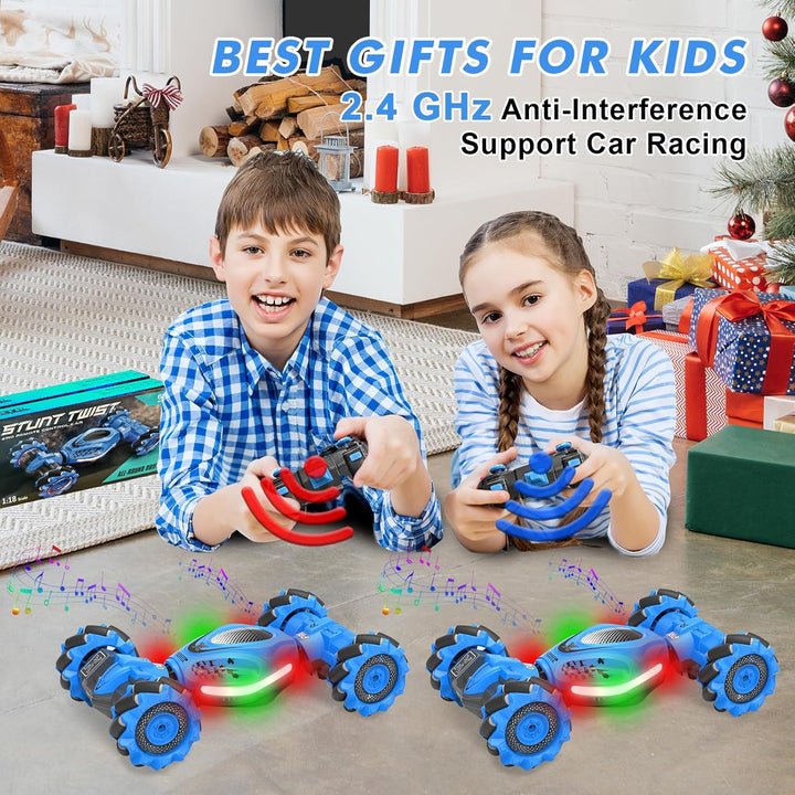Fosgoit Auto RC con detección de gestos de acrobacias, juguetes par...