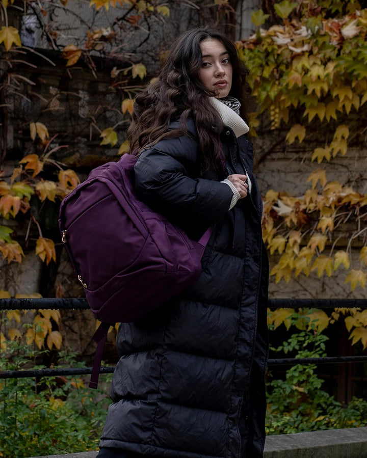 LIGHT FLIGHT - Mochila para laptop para mujer, mochila de viaje, bo...