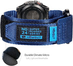 Compatible con la Correa de Reloj Garmin, Correa Deportiva de Nylon Super Resistente con Diseño de Bucle Tejido para Fenix/Forerunner/Approach/MARQ/Quatix/Serie D2, Correa de Reemplazo Resistente para