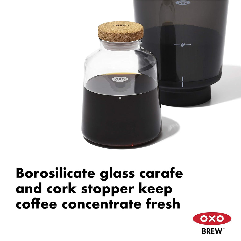 OXO Brew - Cafetera compacta para café frío, 24 onzas