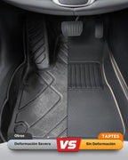 TAPTES Alfombrillas de piso para Tesla Model 3, de alta calidad, antideslizantes, impermeables, para todo tipo de clima, accesorios para el interior del automóvil, compatibles con el modelo 3 2023 2022 2021 2020 2019 2018 2017 (3 piezas para 2017-2023)