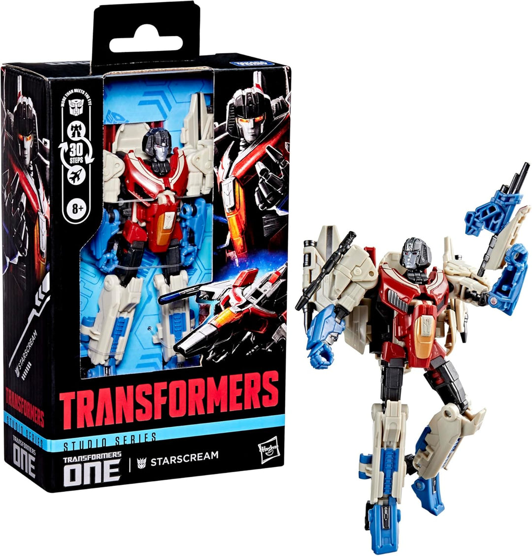 Transformers Studio Series Deluxe Class One Starscream, Figura de a...