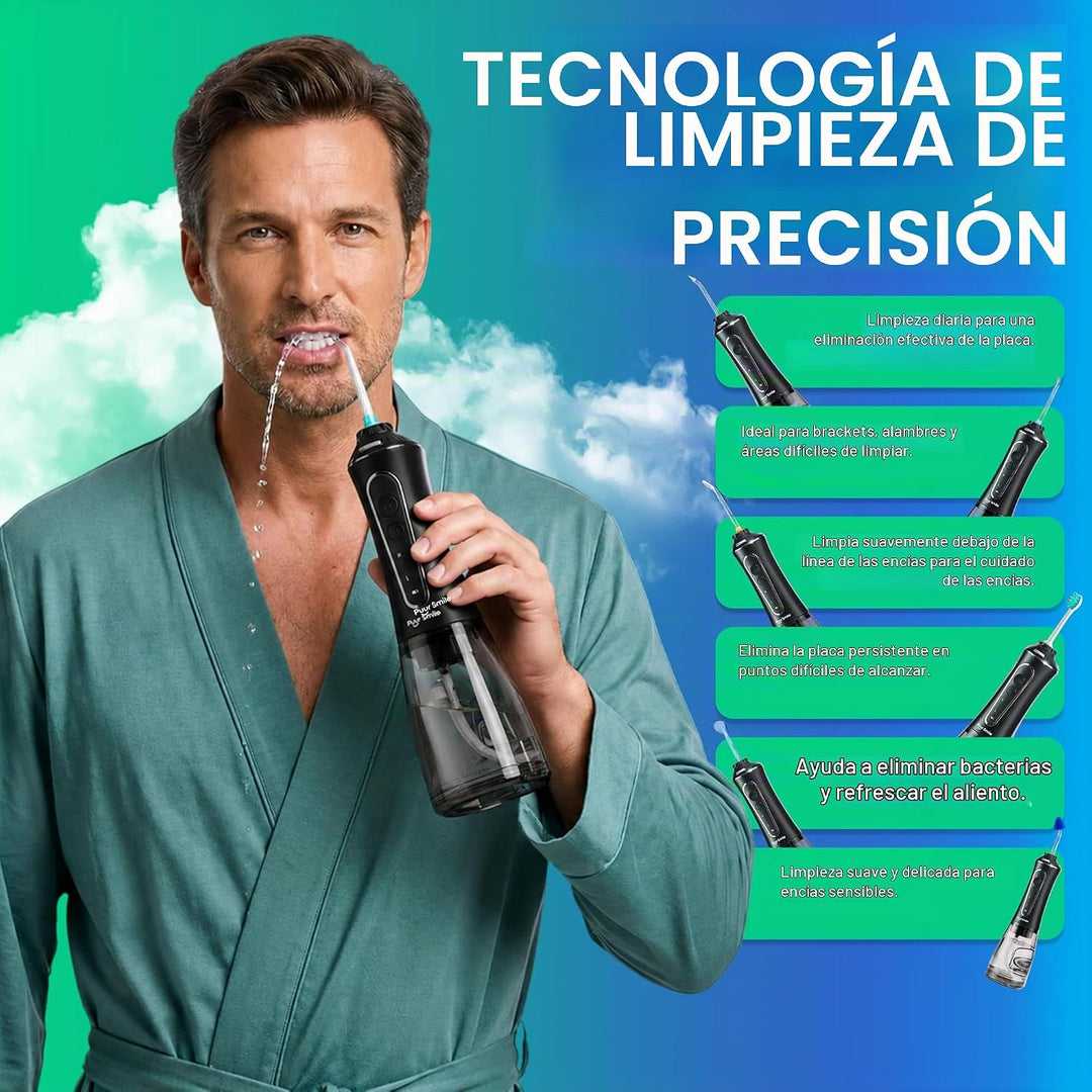 Puur Smile Irrigador Dental Profesional de Agua \u2013 Cuidado dent...