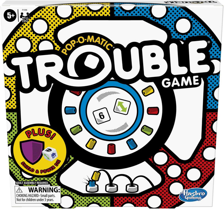 Trouble - Juego de mesa incluye escudo y dado de regalo