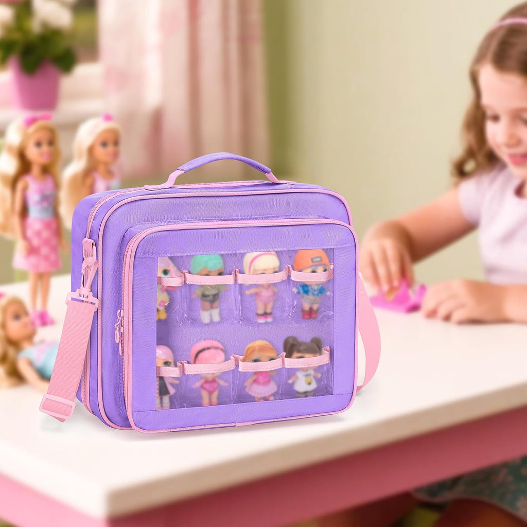 Funda de transporte para muñecas compatible con LOL Surprise Dolls All