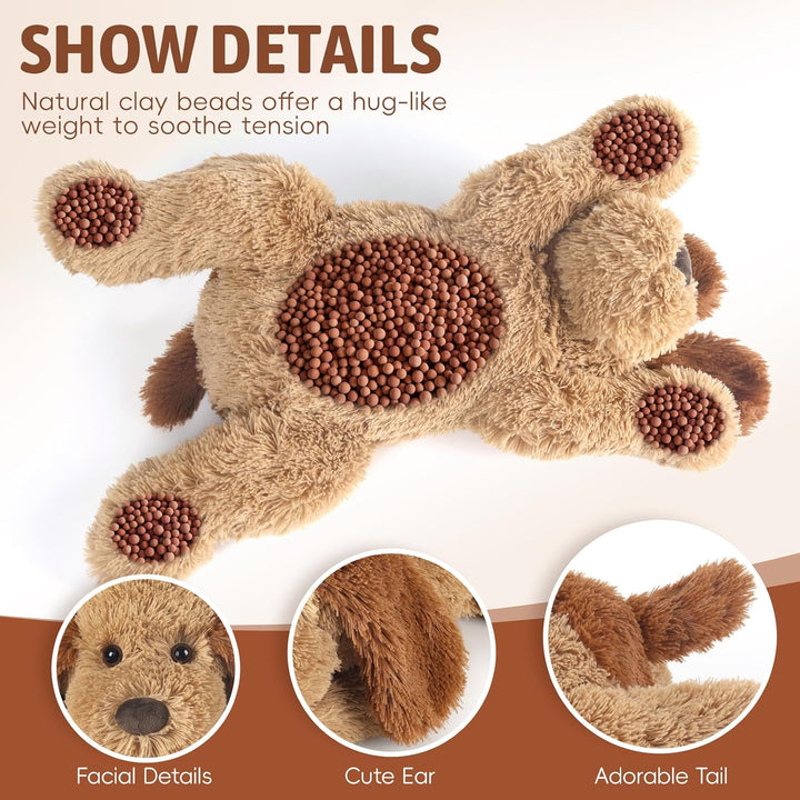 Animal de peluche con peso de 24 pulgadas | 4.5 libras para niños y...
