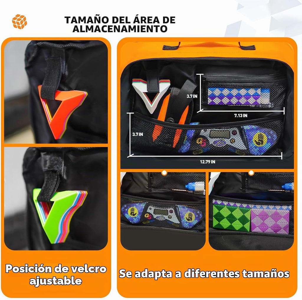 Speed Rubix Cube - Estuche de transporte transparente