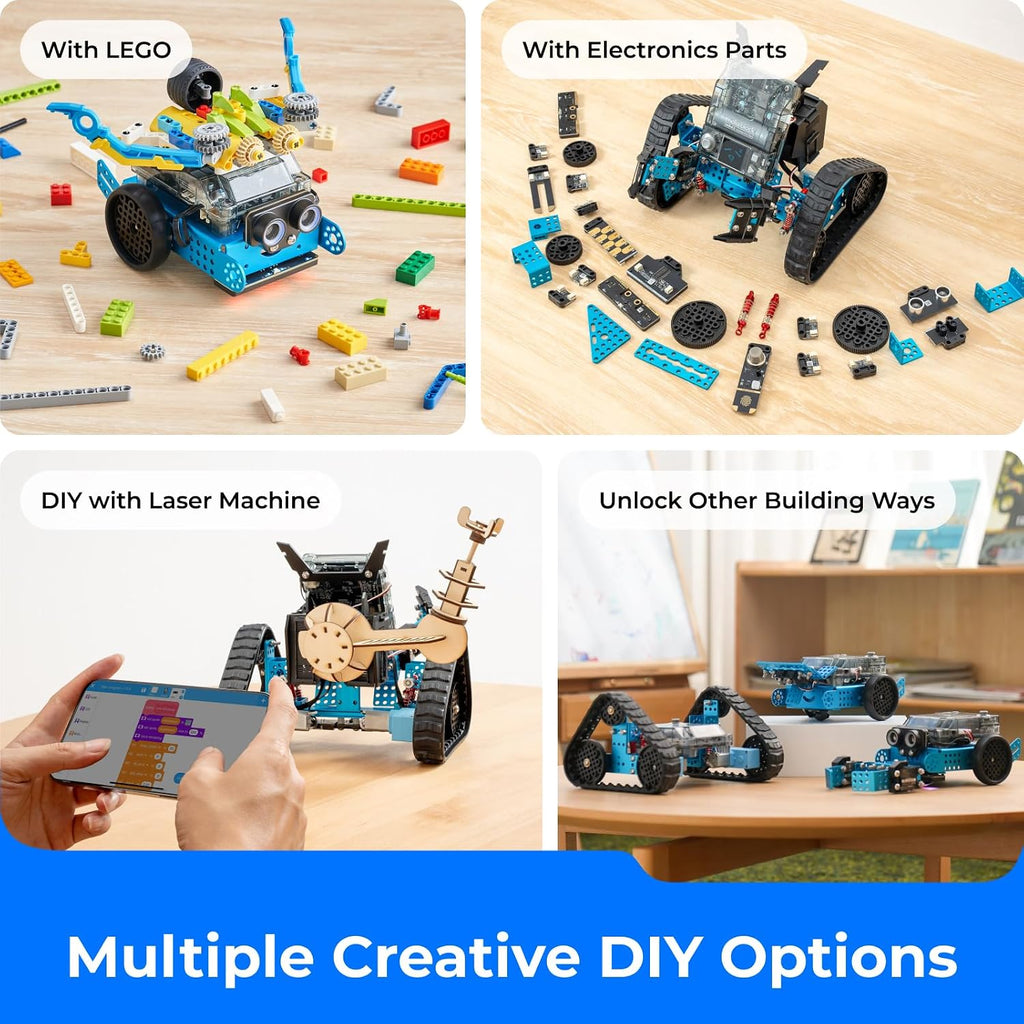 Makeblock Rover Robotics - Paquete de complementos para mBot2