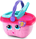 LeapFrog Cesta de Picnic Formas y Compartir (Empaque Libre de Frustraciones), Rosa