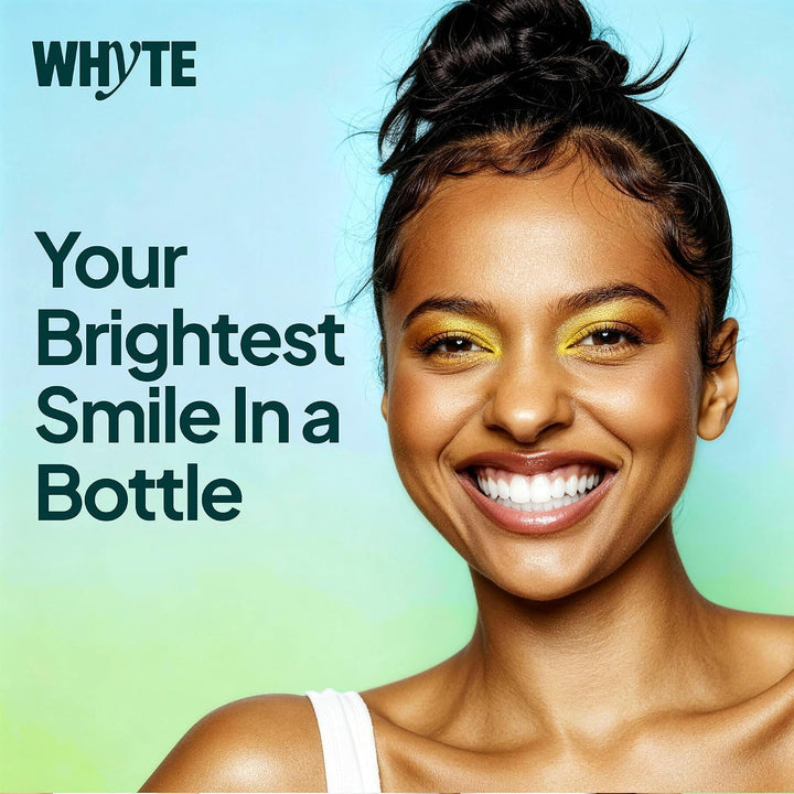 Whyte Enjuague bucal orgánico con aceite de coco para el mal alient...