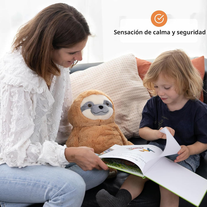 Animal de peluche con peso para la ansiedad, calmante y reconfortan...