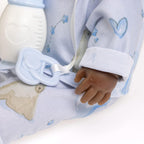 JC Toys Twins Berenguer Boutique - Muñecas de bebé de cuerpo suave realista, Gemelos afroamericanos