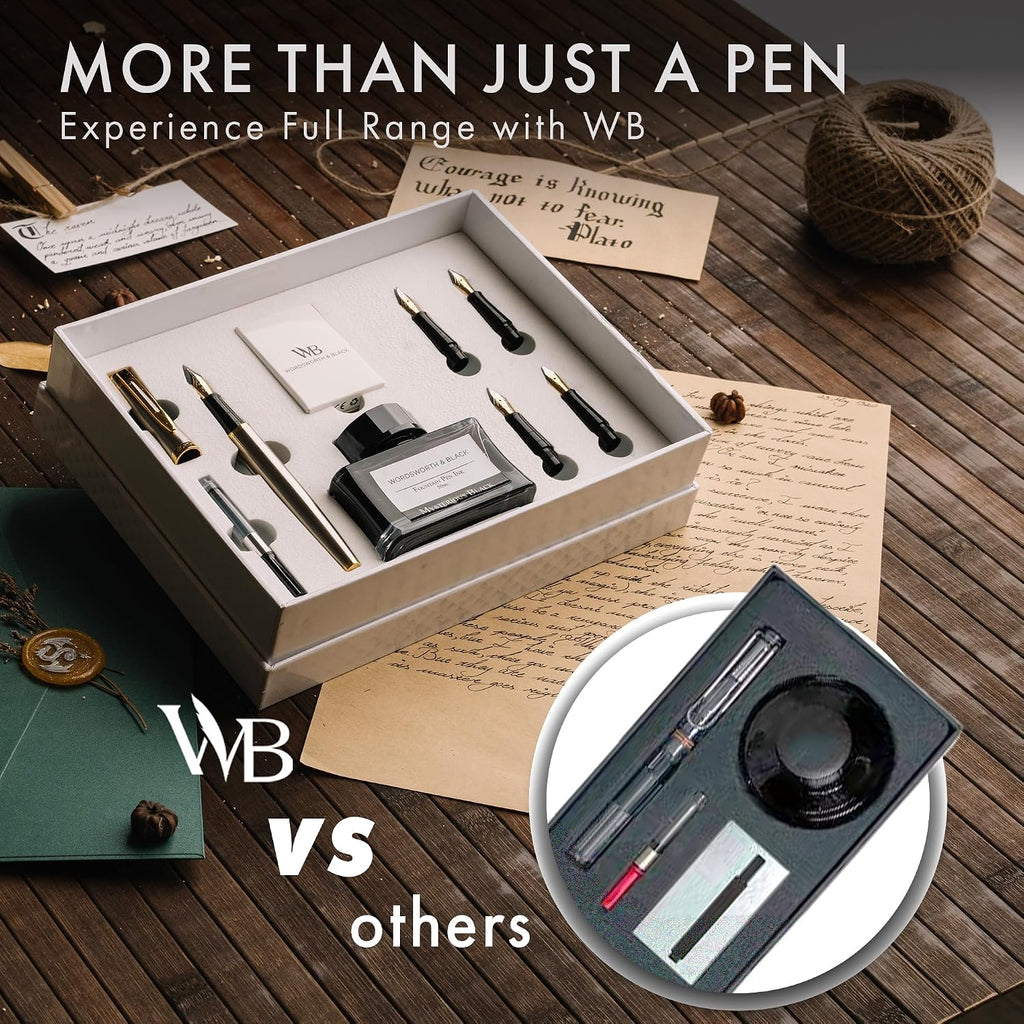 Wordsworth & Black Juego de pluma estilográfica de lujo para escribir, 6