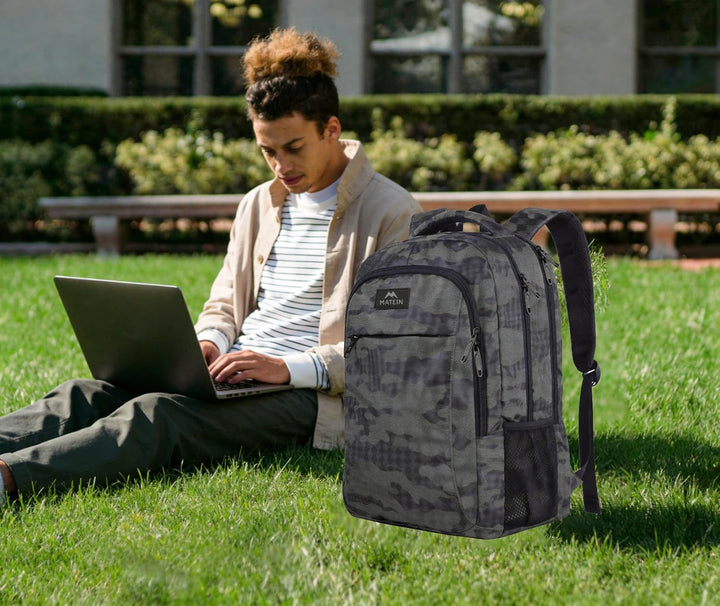 MATEIN - Mochila para computadora de 17.3 pulgadas, mochila de viaj...