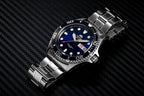 Orient Reloj de buceo automático / de cuerda manual de acero inoxidable para hombre, japonés, 200 metros