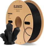 ELEGOO - Filamento PLA de 1.75 mm (4\/64 pulgadas), negro brillante...