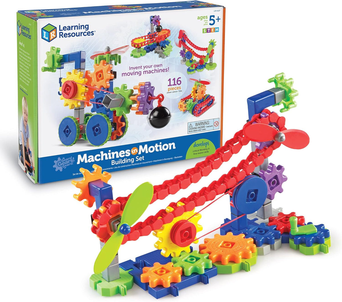 Learning Resources Máquinas en movimiento actividades STEM