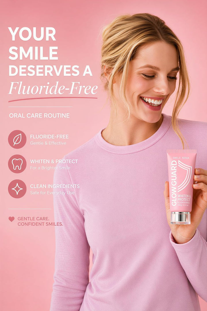 SMILE NOVA Sonic Lux™ Cepillo de dientes eléctrico rosa para adulto...
