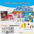 National Geographic Mega Science Lab con 75 experimentos para niños de 8 a