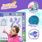 Juguetes para niños Tapete de garabatos con agua - Peppa Pig Tapete de pintura reutilizable para escribir y colorear, tablero de dibujo, juguetes educativos para niños de 3 años en adelante para niñas