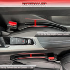 Relleno de Espacio del Asiento del Automóvil Ajuste Universal Organizador Relleno de Espacio Evita que las Cosas se Caigan para Maletero del Automóvil SUV, Negro, Paquete de 2