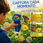 1000X Microscopio Digital Portátil para Niños: Explorador 4K Lupa Fotográfica