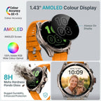 SOUYIE Smartwatch para hombres GPS Fitness Tracker Bluetooth llamada