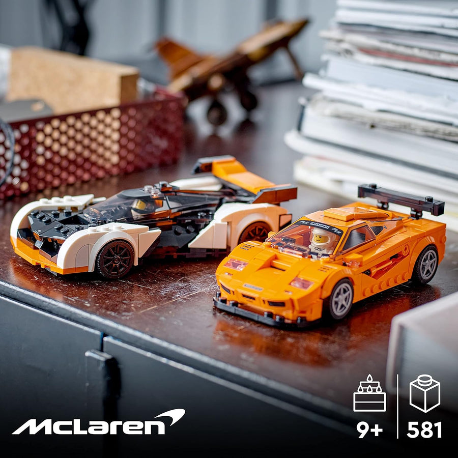 LEGO Speed Champions McLaren Solus GT y McLaren F1 LM
