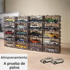 Estuche organizador de almacenamiento de juguetes para autos Hot Wheels, para autos Matchbox, para autos Mini, Estuche de exhibición de juguetes Hot Wheels a escala 1/64, contiene 10/40 autos