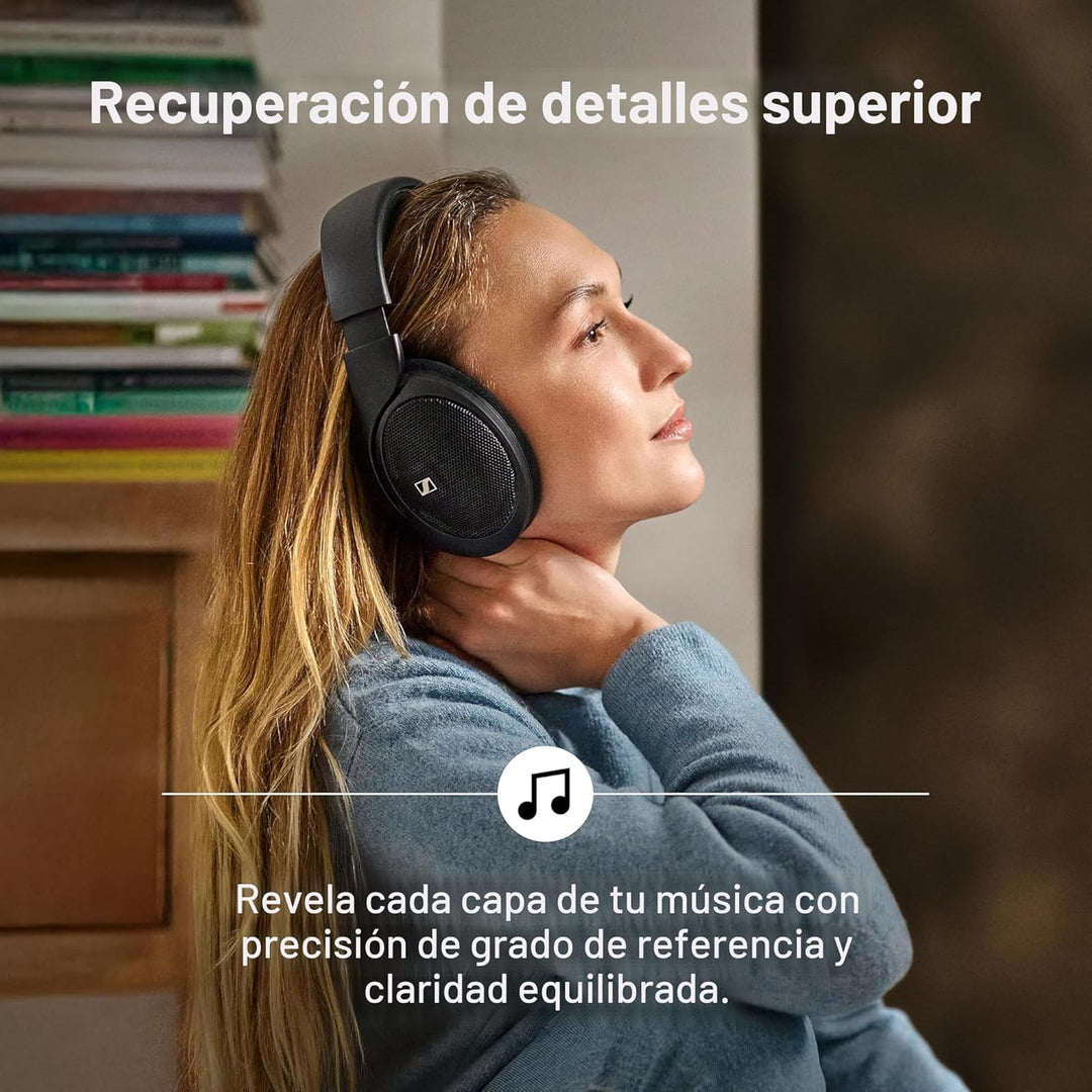 Sennheiser Auriculares audiófilos HD 560 S sobre la oreja, respuest...