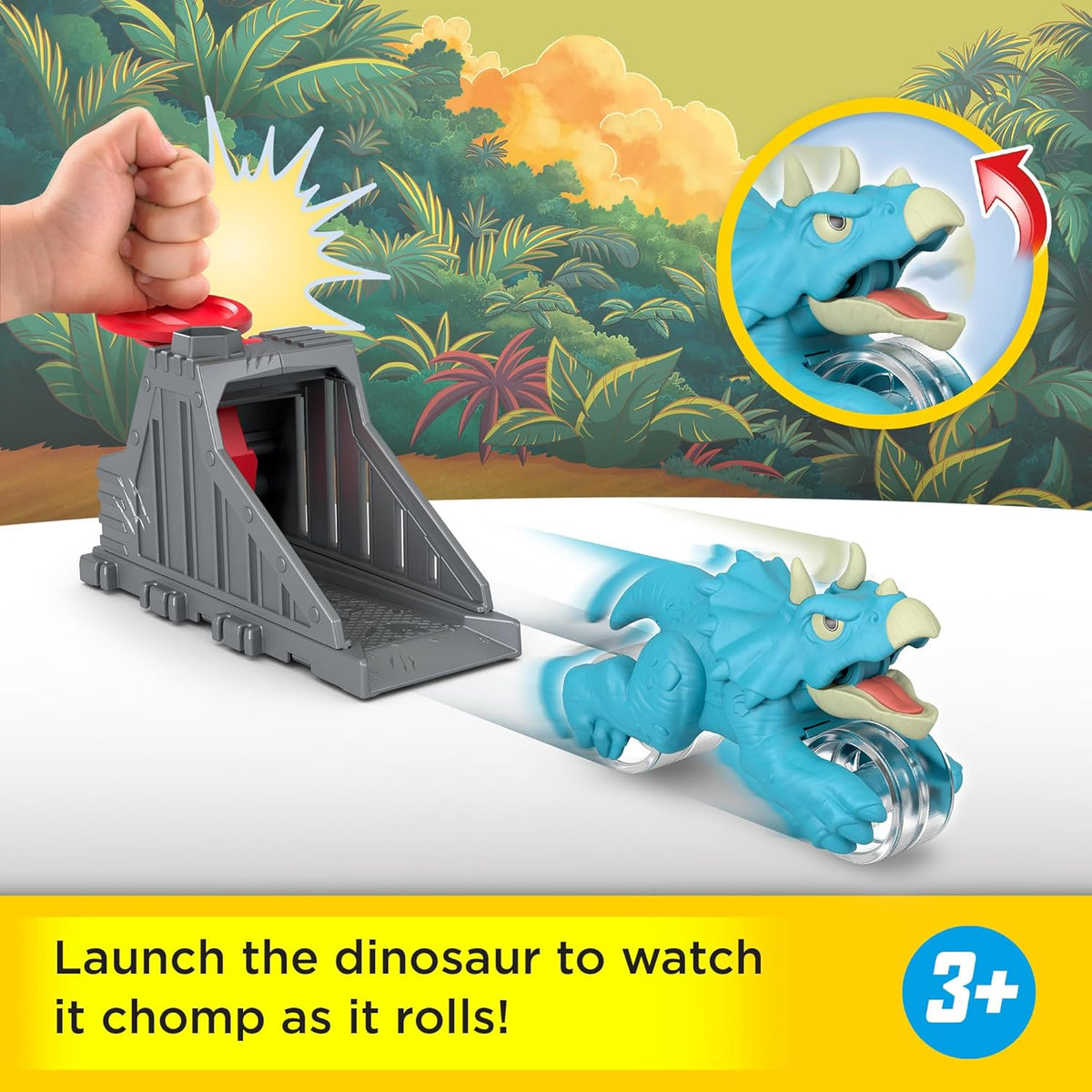 Fisher-Price Imaginext Jurassic World Launcher Set con