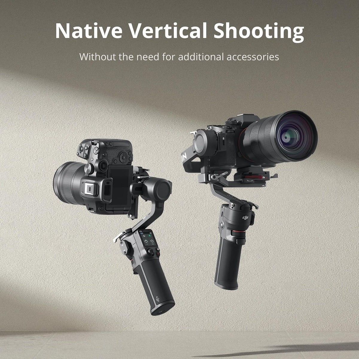 DJI RS 3 Mini, estabilizador de cardán de cámara, Canon/Sony/Nikon/Fujifilm