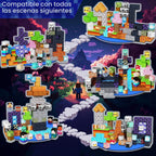 Bloques magnéticos – 150 bloques de construcción magnéticos para aventureros, juguetes magnéticos para niños de 3 años en adelante, juego de construcción de juguetes para niños, construcción magnética
