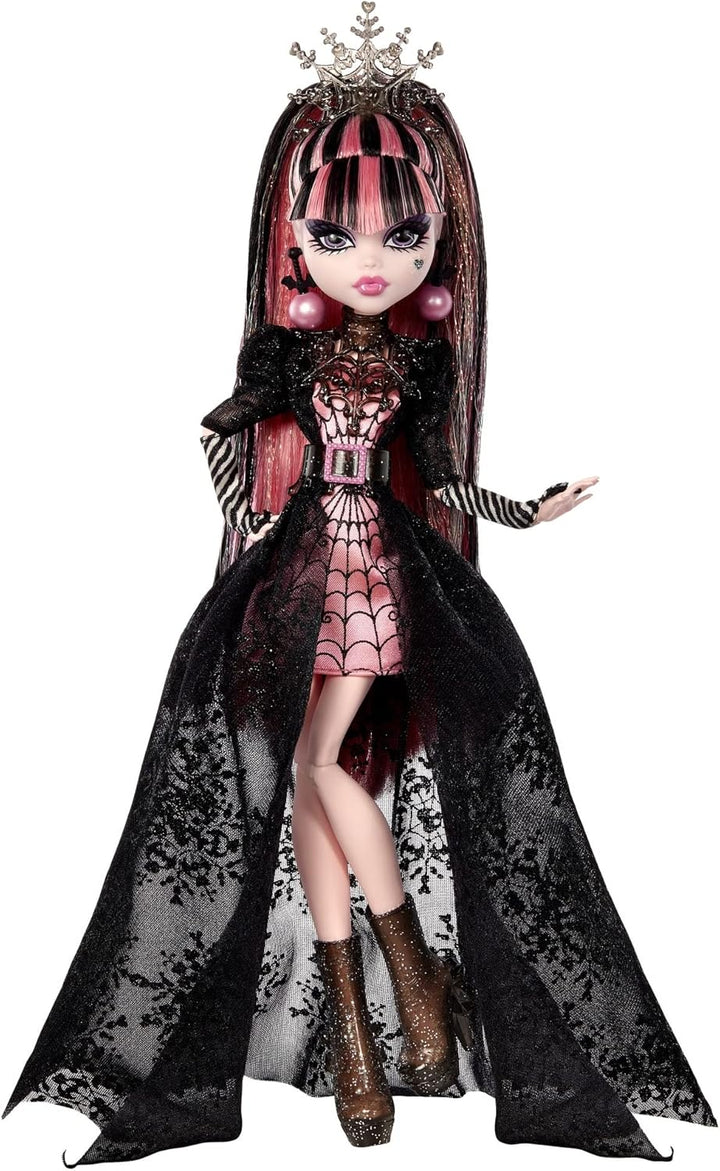 Monster High Muñeca Draculaura, edición especial de Howliday, vesti...