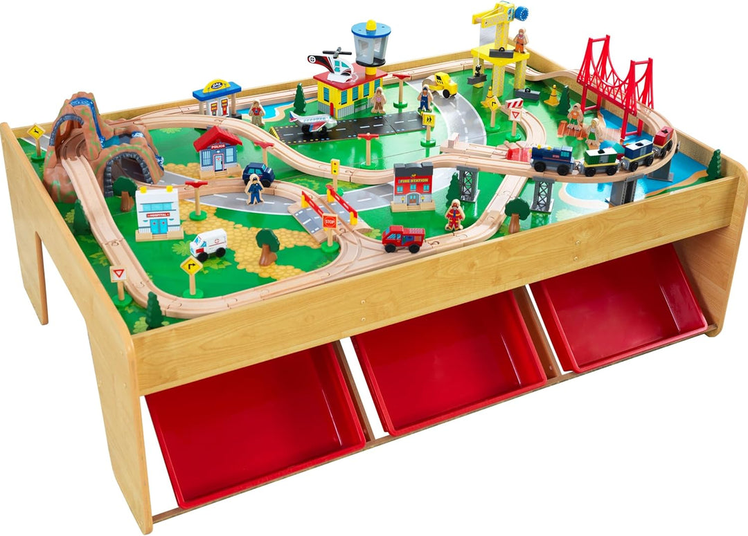 KidKraft, Mesa y Set de Tren de cataratas