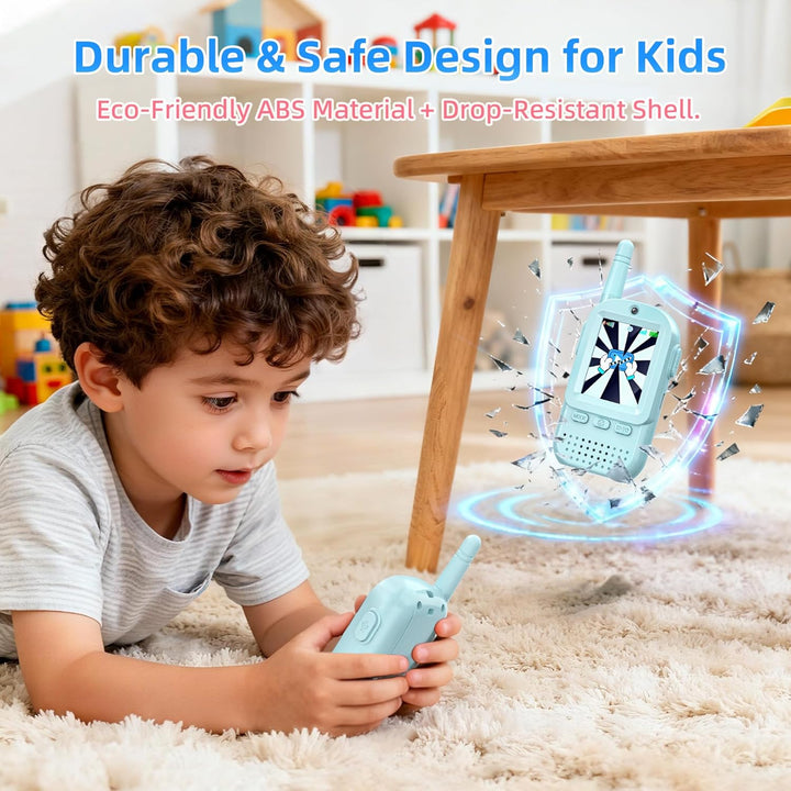 Walkie Talkies de video para niños, paquete de 2 \u2013 Walkie Talk...