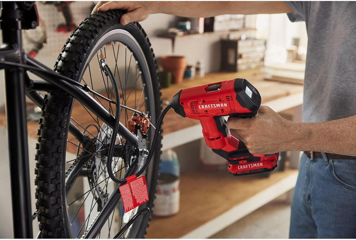 CRAFTSMAN V20 Compresor de Aire Portátil, Inflador de Neumáticos In...