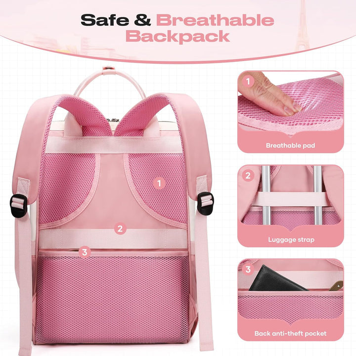 Maelstrom Mochila de viaje para mujeres y hombres, mochila para lap...