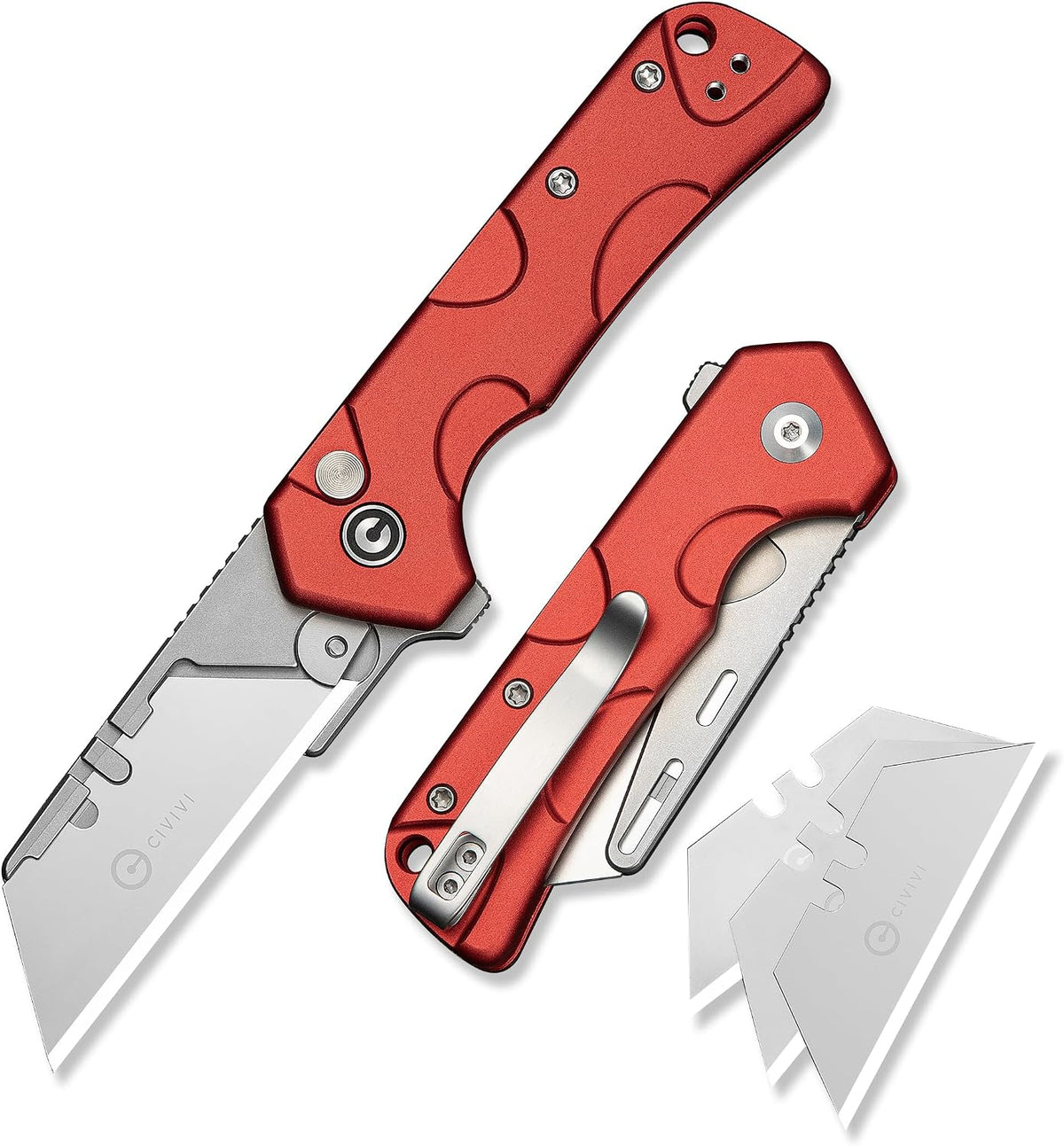 CIVIVI Cortador plegable de la caja del cuchillo de utilidad, cuchilla