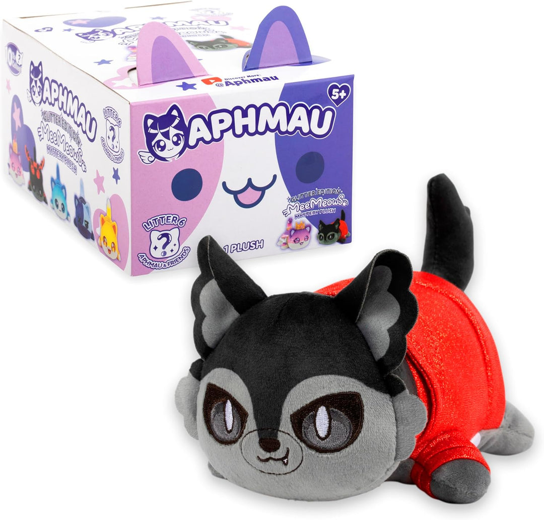 Aphmau Peluche misterioso MeeMeow de 6 pulgadas, serie 6; canal de...