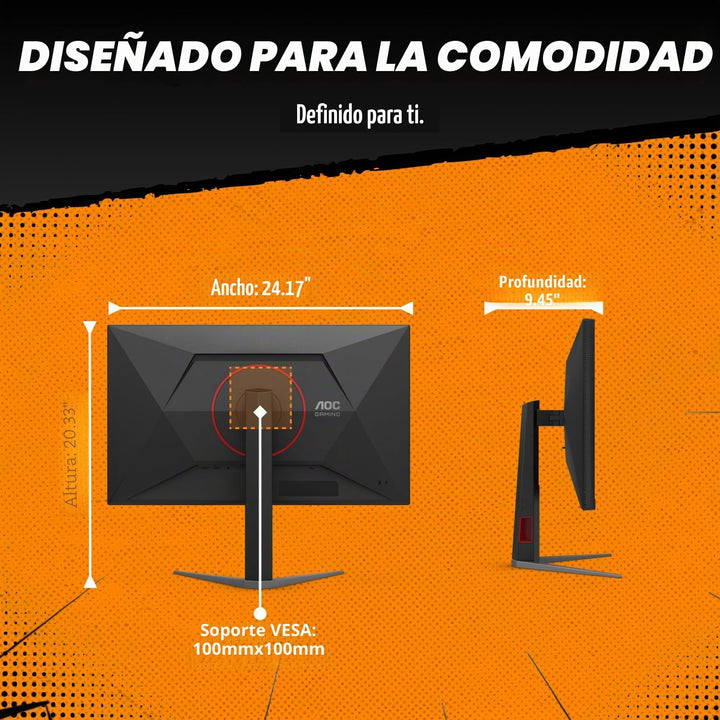 AOC Q27G4SMN Monitor para juegos Mini-LED de 27", QHD 2560×1440...