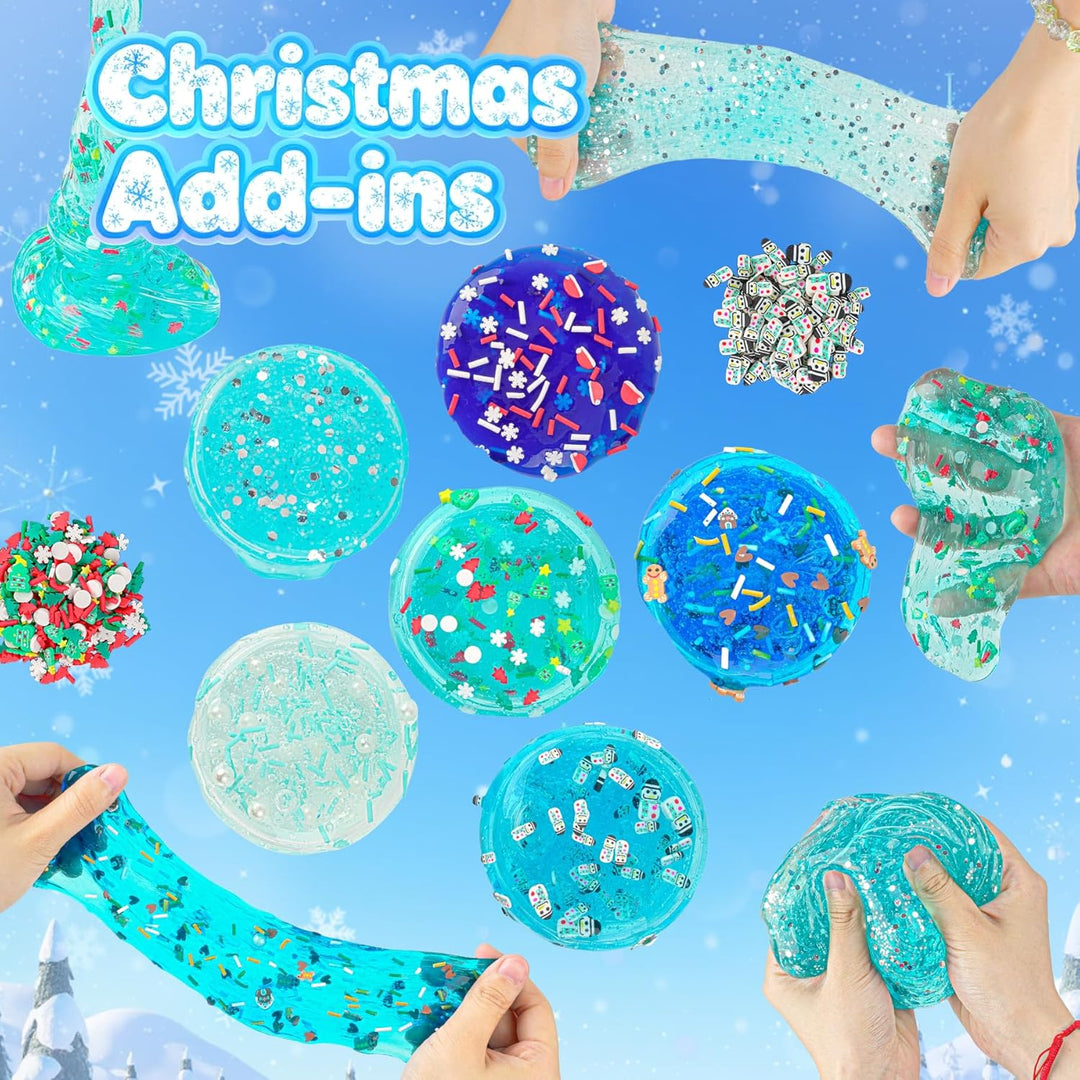 6 paquetes de relleno de Slime para calcetines de Navidad, rellenos...