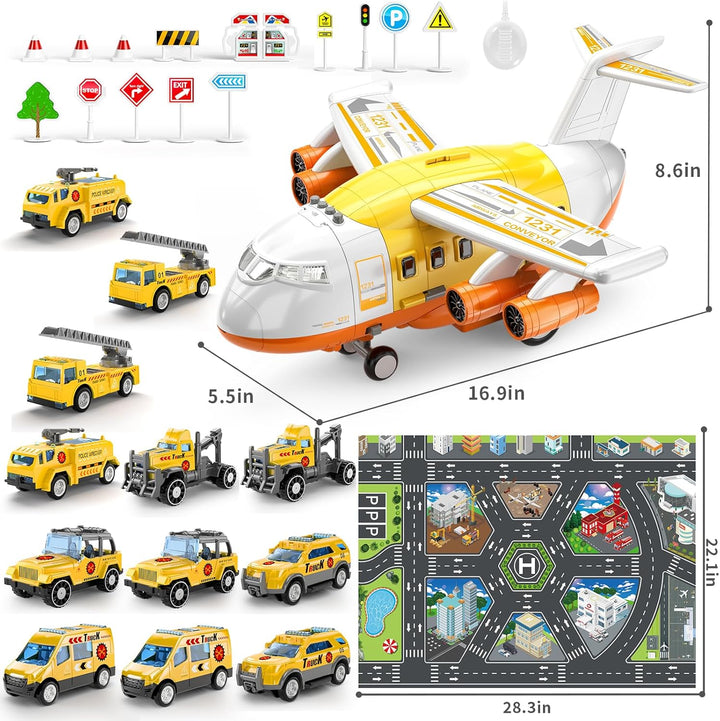 Juguetes de Avión para Niños Pequeños de 3-5 Juguete de