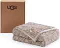 UGG Adalee - Manta individual de piel sintética para cama, 66 x 90 pulgadas