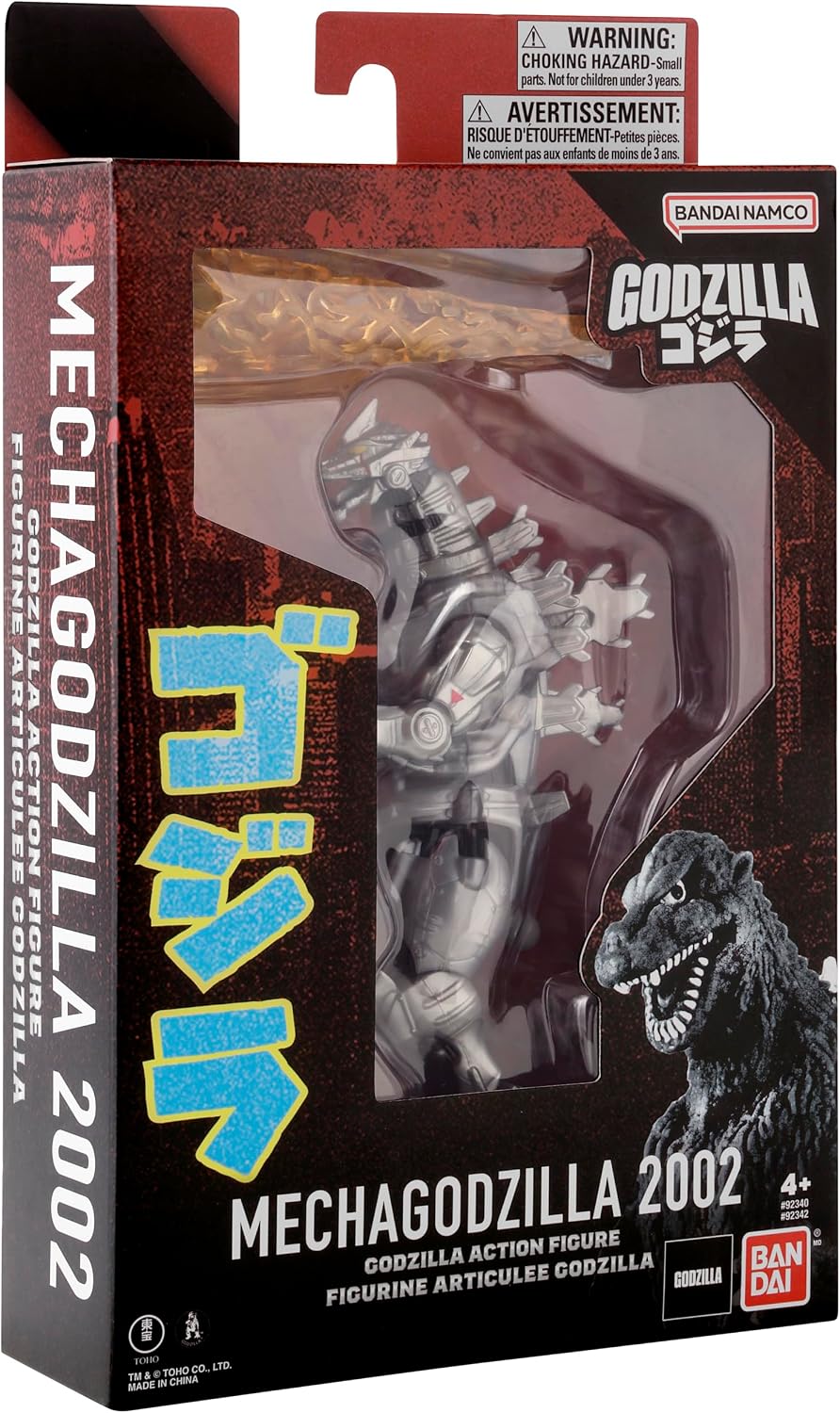 Bandai Namco - Godzilla - Mecha Godzilla 2002, Set de Figura de Acc...