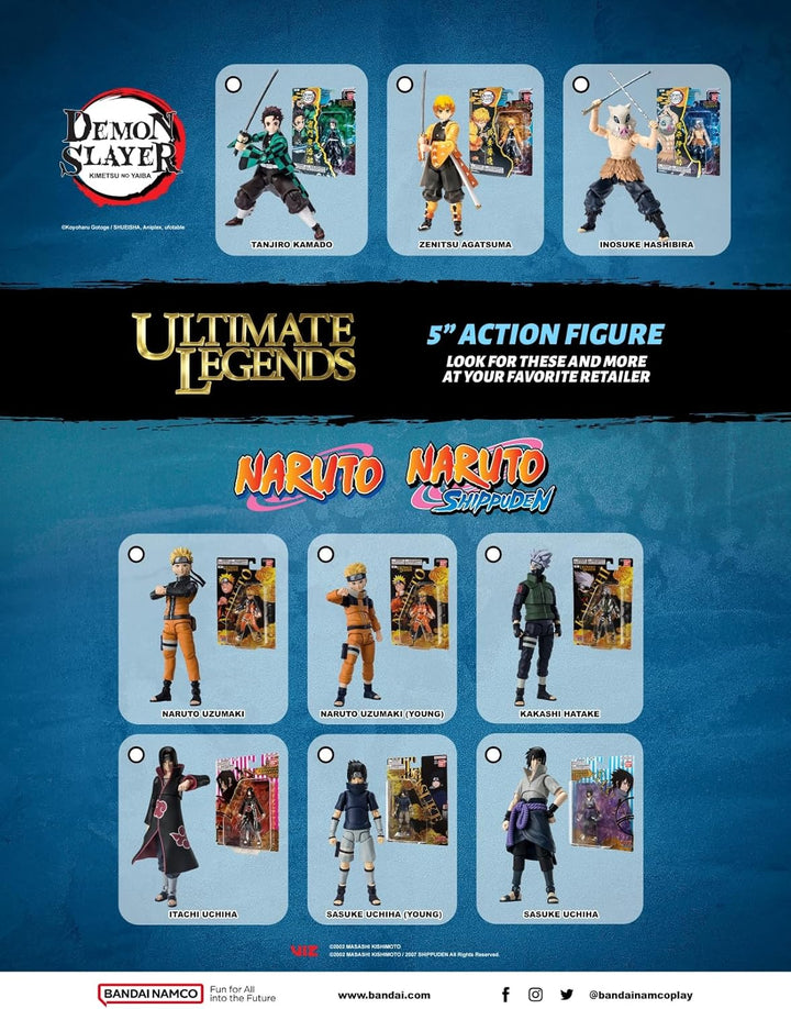 Ultimate Legends figura de acción de Uzumaki Naruto de